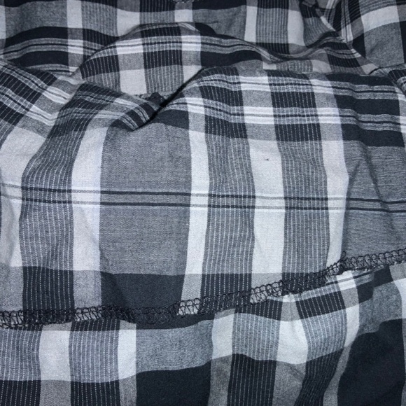 Wrangler Western Shirt plaid pearl snap front XLT long sleeve snap cuffs - Picture 8 of 9